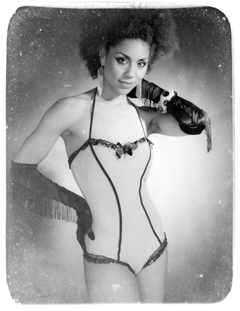 Singer Joy Villa photographed by Tim Sabatino for the Sensuelle Collection