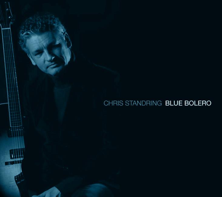 Chris Standring's Blue Bolero Album cover by Tim Sabatino